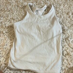 Athleta Gray Fitted Tank Top